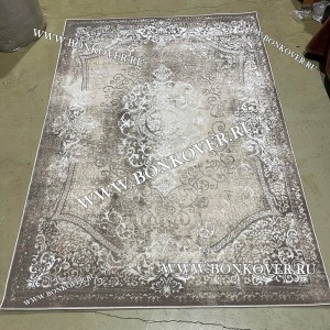 Современный Турецкий Ковер Дизайн 187 Бежево-Коричневый